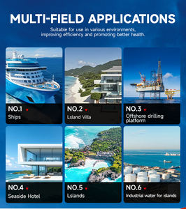 Système de dessalement par osmose inverse 500L/h pour eau de mer salée et brasseuse, équipement de traitement pour bateau, garantie 1 an - Product Image 6