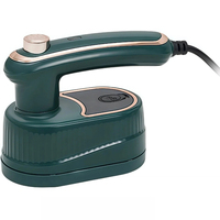 Mini fer à repasser pliable à main, fer à vapeur portable de voyage, défroisseur compact 2-en-1 (sec et vapeur) avec certifications CE ROHS FCC