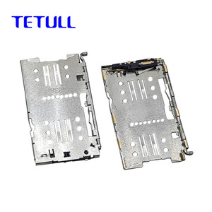 20-контактный разъем 2-в-1 для NANO SIM*2+TF-карт, выбор из 2 из 3, центральный фиксатор-защелка - Product Image 3