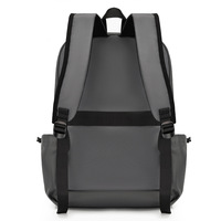 Sac à dos imperméable de couleur unie, sac pour ordinateur portable de grande capacité pour les étudiants, pour les déplacements quotidiens