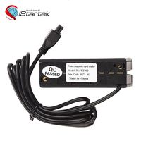Lecteur de cartes magnétiques RFID MSR 4 broches RS232 portable et compact à faible coût pour traceur GPS de véhicule