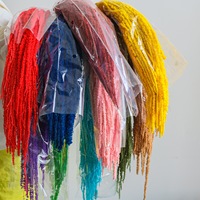 Fabrieks prijs, populaire gedroogde hangende rijst, natuurlijke lange gedroogde rijststengels, geconserveerde amarant voor boho thuis- en bruiloftsdecoratie