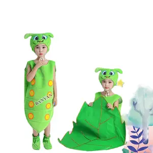 Kid Fashion Show Costumes Children's Day Performance Little Green Insect Butterfly Fairy Tale Stage Clothing