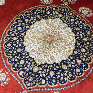8x10ft turco puro <span class=keywords><strong>caballo</strong></span> Pakistán Perth diseño Shaggy <span class=keywords><strong>persa</strong></span> alfombras de seda para la venta - Product Image 3