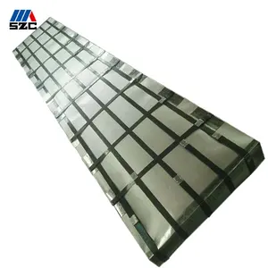 20ft 24 Gauge Cheap Metal Aluminum Roof Sheet Zinc Color Coated Corrugated Galvanized Galvalume Steel Sheet Price Per Ton