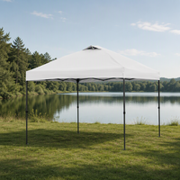 Parasol de camping extérieur léger, imperméable, résistant aux intempéries, double couche, installation rapide, coupe-vent, mini-tente pour la maison et le jardin