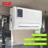 Nouvel état 12V 24V alimenté par batterie DC Split électrique Parking climatiseur camion tracteur cabine compresseur