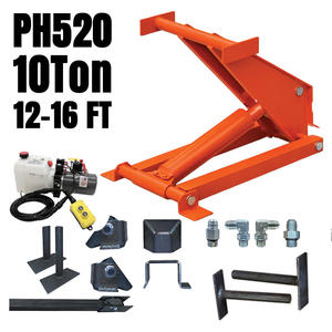 ערכת הרמה למשאית עם שלט 2 לחצנים ושלט 3 לחצנים PH520 10 טון, ערכת הרמה הידראולית מספריים, שליטה בהפעלה וכיבוי - Product Image 1