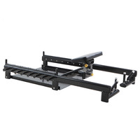 Support de presse de banc à squat en acier multifonctionnel commercial réglable Gym Hip Thrust Machine Hip Bridge Trainer pour la musculation