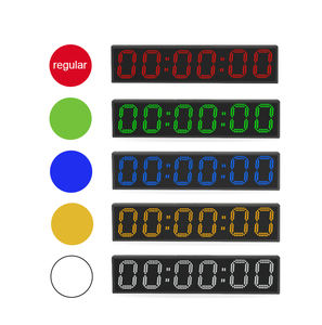 CHEETIE CP27 양면 빅 6 자리 레드 블루 그린 옐로우 화이트 LED 디지털 스톱워치 타이밍 - Product Image 3