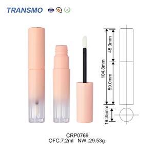 OEM Glass Mascara Tube 7ml Empty <b>Squeeze</b> Tube Unique Glass Lip Gloss <b>Bottle</b> Lipgloss Tubes - Product Image 2