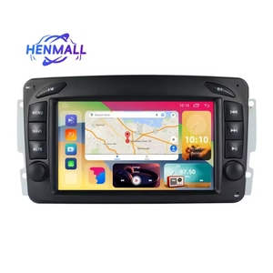 Henmall 2 DIN Bảng điều khiển đài phát thanh xe cho Mercedes Benz w209 <span class=keywords><strong>Android</strong></span> <span class=keywords><strong>7</strong></span> inch âm thanh tự động <span class=keywords><strong>GPS</strong></span> Navigation Carplay Stereo cho DVD Máy nghe nhạc - Product Image 1