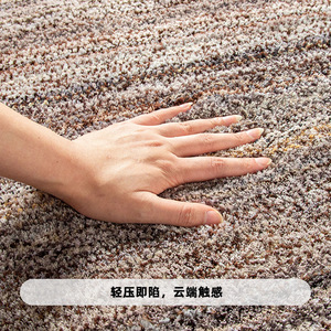 พรมเช็ดเท้าไมโครไฟเบอร์หนา สีน้ำตาล รูปทรงสี่เหลี่ยมผืนผ้า ดูดซับน้ำได้ดี กันลื่น สำหรับห้องน้ำ ห้องนอน ทางเข้าประตู ดีไซน์เรียบง่าย - Product Image 3