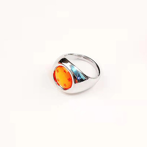 애니메이션 DBZ 오렌지 링 금속 합금 손가락 반지 - Product Image 3
