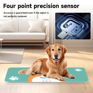 नए डिजाइन बड़े आकार के कुत्ते 100 किलोग्राम घरेलू नेतृत्व डिजिटल डिस्प्ले इलेक्ट्रॉनिक स्केल लंबे स्टैंडबाय समय शिशु और पालतू - Product Image 2