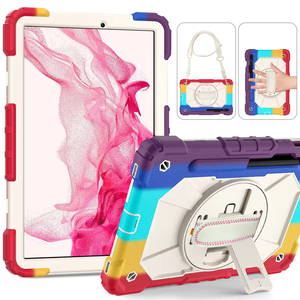 Nouvelle <span class=keywords><strong>coque</strong></span> de <span class=keywords><strong>protection</strong></span> rotative à 3 couches pour tablette <span class=keywords><strong>Samsung</strong></span> Galaxy <span class=keywords><strong>Tab</strong></span> A7 <span class=keywords><strong>A8</strong></span> 10,5 pouces S7 S8 11 pouces - Product Image 1