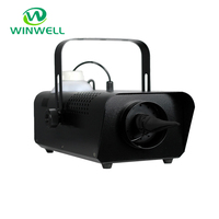 Nouvelle machine à neige artificielle Winwell W-D063 600W DMX512 avec télécommande sans fil, pulvérisation 1-2m, pour célébrations, fêtes, discothèques et spectacles en direct
