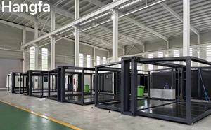 Prêt à l'emploi Usine Conception personnalisée 20 pieds 30 pieds 40 pieds Entrepôt insonorisé Garage Dépanneur Maison en conteneur extensible - Product Image 4