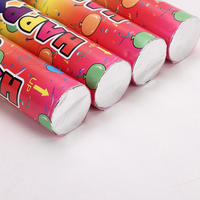 Canon à confettis pour fête d'anniversaire, sûr, écologique, lance-confettis manuel