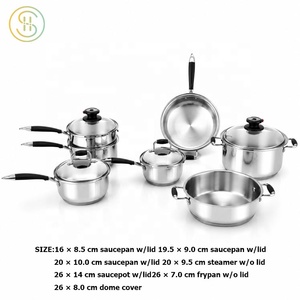Juego <span class=keywords><strong>de</strong></span> utensilios <span class=keywords><strong>de</strong></span> cocina T304 <span class=keywords><strong>de</strong></span> acero inoxidable quirúrgico, utensilios <span class=keywords><strong>de</strong></span> cocina sin aceite sin agua, 11 Uds., juego <span class=keywords><strong>de</strong></span> <span class=keywords><strong>ollas</strong></span> y sartenes <span class=keywords><strong>de</strong></span> borde laminado ancho - Product Image 3