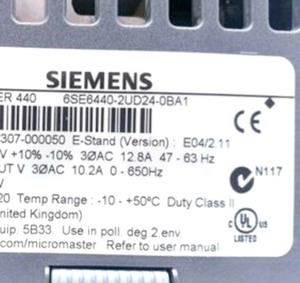 6SE6440-2UD24-0BA1 MM440 PLC PAC y Controladores Dedicados - Product Image 1