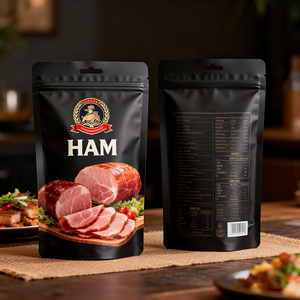 Bolsa Personalizada para Turquía, Bolsa <span class=keywords><strong>de</strong></span> Alta Barrera <span class=keywords><strong>de</strong></span> Aluminio y Nylon, Sobre para Especias, Bolsa para Carne Seca, Bolsa para Jamón - Product Image 1