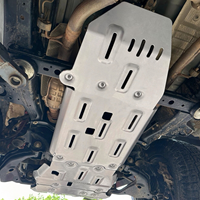 Pièces Toyota HILUX 4x4, plaque de protection du châssis en alliage d'aluminium et de magnésium de 8 mm, protection inférieure du moteur, accessoires de modification