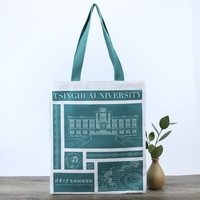 Sac fourre-tout en toile pour boutique de mode, prêt à la vente, avec poignées de couleur personnalisée pour la présentation de marchandises sur le comptoir du magasin