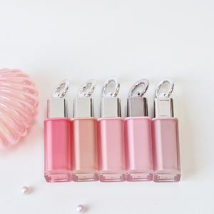 Tube <span class=keywords><strong>de</strong></span> brillant à lèvres en plastique personnalisé <span class=keywords><strong>de</strong></span> 4ml baume à lèvres cosmétiques avec conception spéciale tête <span class=keywords><strong>de</strong></span> clé tube d'huile à lèvres emballage <span class=keywords><strong>de</strong></span> cosmétiques - Product Image 4