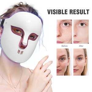 Máscara <span class=keywords><strong>LED</strong></span> Profesional de Luz Roja para Tratamiento Facial del Acné, Uso Doméstico, Portátil, con Tecnología de Fotones - Product Image 4
