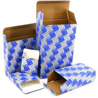 Ampoule E-flûte personnalisée vis auto-perceuse boîte en carton ondulé emballage de raccord de quincaillerie pour accessoires de quincaillerie