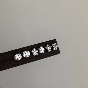 Boucles d'oreilles clous pour femme en argent sterling 925, design vintage mignon et de niche, luxe et mode, pour soirée, adaptées aux peaux sensibles - Product Image 6