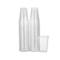 DecorRack 50 Plastic Cups 16 oz, Large Party Cups, Disposable Bulk