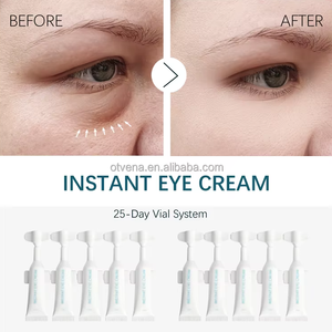 OTVENA Crème Contour des Yeux Instantanée Anti-Âge aux Herbes avec Vitamine E et Acide Hyaluronique pour Lifting, Raffermissement et Nutrition des Rides - 25 Ampoules - Product Image 1