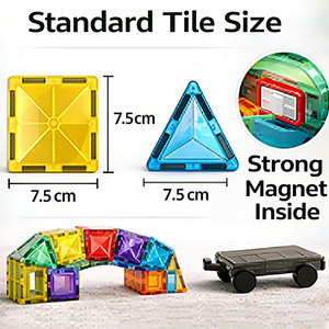Jouets de construction magnétiques <span class=keywords><strong>Maison</strong></span> de princesse pour filles, jouets pour filles de 3, 4 et 5 ans, jouets de construction STEM pour enfants - Product Image 3