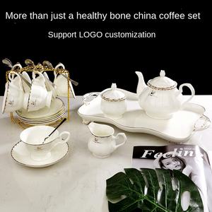 Tasse à café en céramique haut de gamme de style européen avec design moderne et garniture dorée <span class=keywords><strong>pour</strong></span> <span class=keywords><strong>le</strong></span> <span class=keywords><strong>thé</strong></span> de l'après-midi - Product Image 5