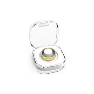 CITICITY 450mAh Magnetic Smart Ring Charging Box Type C Acrylic Charger <b>LED</b> Indicator 5V 0.02A Input Support 15-20 Charges - Product Image 5