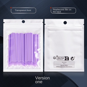 Nouvelles réglementations du commerce transfrontalier Espagne : Sac à fermeture éclair <span class=keywords><strong>anti</strong></span>-suffocation nacré et résistant à l'humidité, impression sérigraphique, marque HONGSEN - Product Image 2