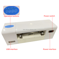 Imprimante feuille numérique 200dpi papier cuir or machine d'estampage chaud machine d'estampage pour cuir