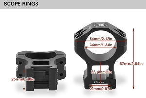 DISCOVERYOPT Scopes ED-PRS 4-20X52SFIR Vente en gros Optique Lumière Rouge Viseur 34mm Longue Portée <span class=keywords><strong>Scope</strong></span> Chasse Scopes - Product Image 5
