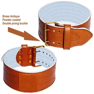 Nouvelle arrivée, ceinture de musculation personnalisée de 5 mm d'épaisseur, boucle à double pointe, ceinture de compétition de musculation, ceinture de gym en gros, équipement de fitness personnalisé - Product Image 3
