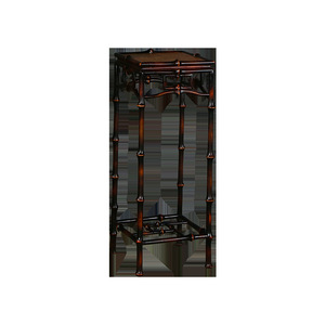 Chinese Style Bamboo Incense Stand Flower Pot Rack Storage Shelf Antique Design Living Room Balcony Decorative Furniture - Product Image 5