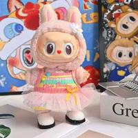Figurine Squishy Crybaby de la Série Fantasy, Robe en Tissu Style Western à Jupe Arc-en-ciel, pour Vêtements de Poupée, à partir de 14 ans