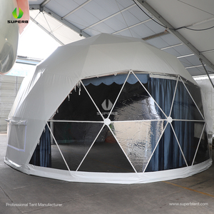 Tente dôme géodésique de luxe pour l'extérieur, idéale pour les centres de glamping, le tourisme, l'hôtellerie, les éco-resorts, le <span class=keywords><strong>camping</strong></span>, les zones scéniques et les séjours en famille - Product Image 3