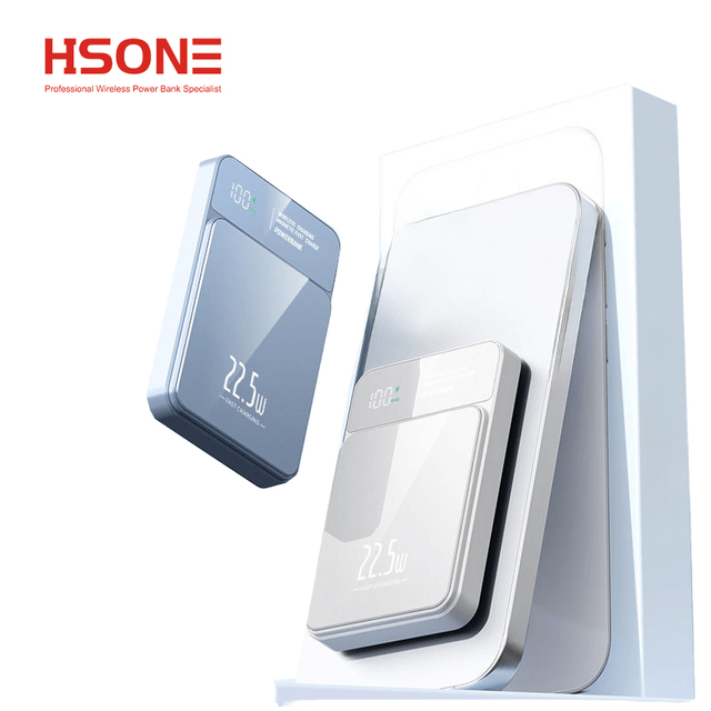 New Product 10000mAh 22.5W Fast Charging Wireless Magnetic Charging Power Bank