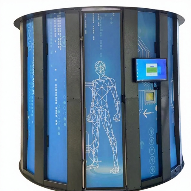 Astermon ASTM-M1590 15 Columns 90 Cameras Professional 360 Photo Booth Body Scanning System 235x285cm High-Speed USB3.0 Touch
