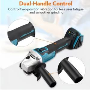 <span class=keywords><strong>Amoladora</strong></span> Angular Inalámbrica de 100/125 mm, Recargable, con <span class=keywords><strong>Velocidad</strong></span> <span class=keywords><strong>Variable</strong></span>, Herramienta Eléctrica para Pulir, Compatible con Batería de 18 V - Product Image 6