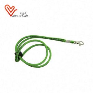 Cordon tour de cou tressé personnalisé avec votre logo – Lanière en corde avec logo sur mesure – Offre spéciale - Product Image 3