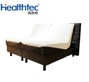 Khung giường có thể điều chỉnh Healthtec, cỡ <span class=keywords><strong>Queen</strong></span>, khung giường đôi có thể điều chỉnh, giường và nệm tách rời - Product Image 2