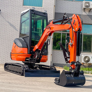 Mini-excavatrice agricole 2,5 tonnes CE EPA, livraison gratuite UE, excavatrice compacte sur chenilles pour jardin - Product Image 2